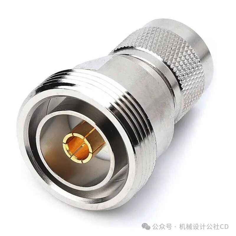 同轴射频转接头N-J公转 7/16 DIN-K L29母连接器 基站微波射频头-阿里巴巴